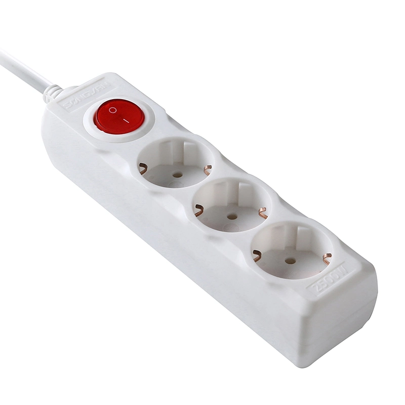 European Standard Power Socket 2 3 4 Outlets Extension Socket Plug