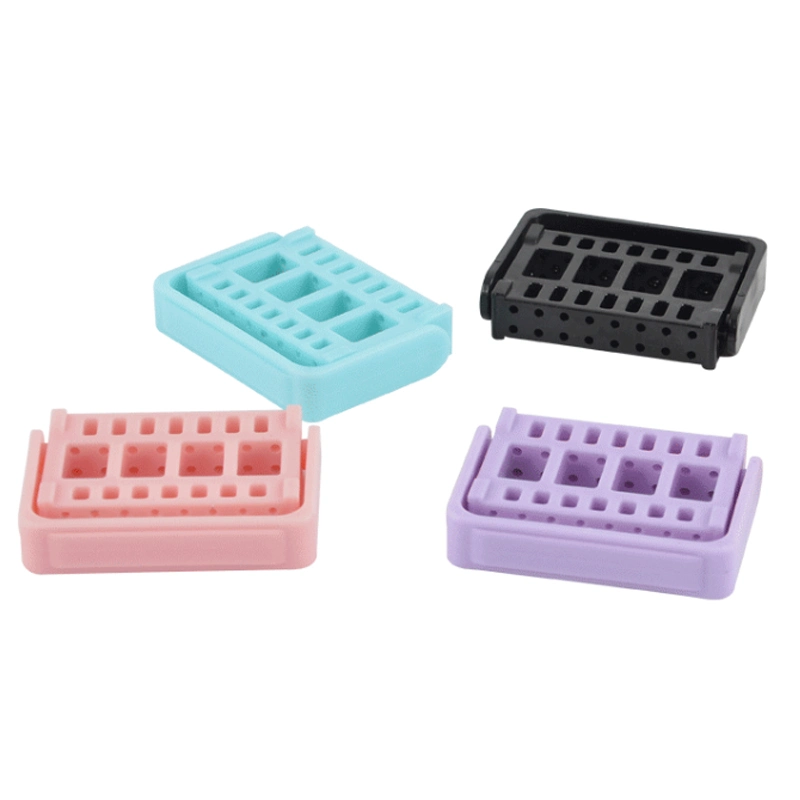 Nail Drill Bit Display Stand Adjustable Grinding Head Holder Storage Box Manicure Drill Accessory