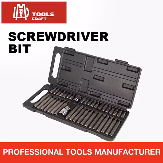 40PCS 208PCS Pontas de chave de fenda de precisão dupla ponta 1/4' ' Brocas pH2 Conjuntos de ferramentas manuais