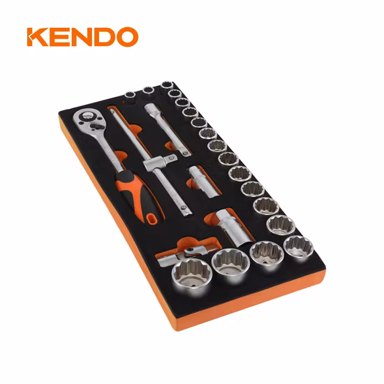 Ferramenta manual Kendo 144PC 6 gavetas removível para armário doméstico