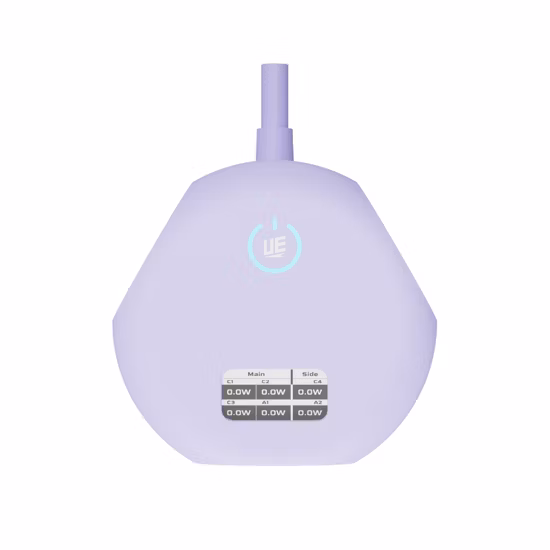 Seebest 5 tomadas de extensão elétrica do Reino Unido Protetor contra sobretensão elétrica Extensão de filtro de linha