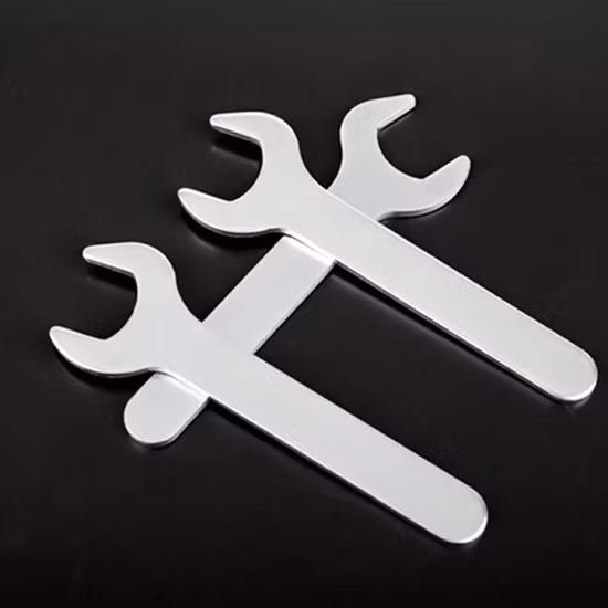 Chave Combinada Plana de Aço Carbono
